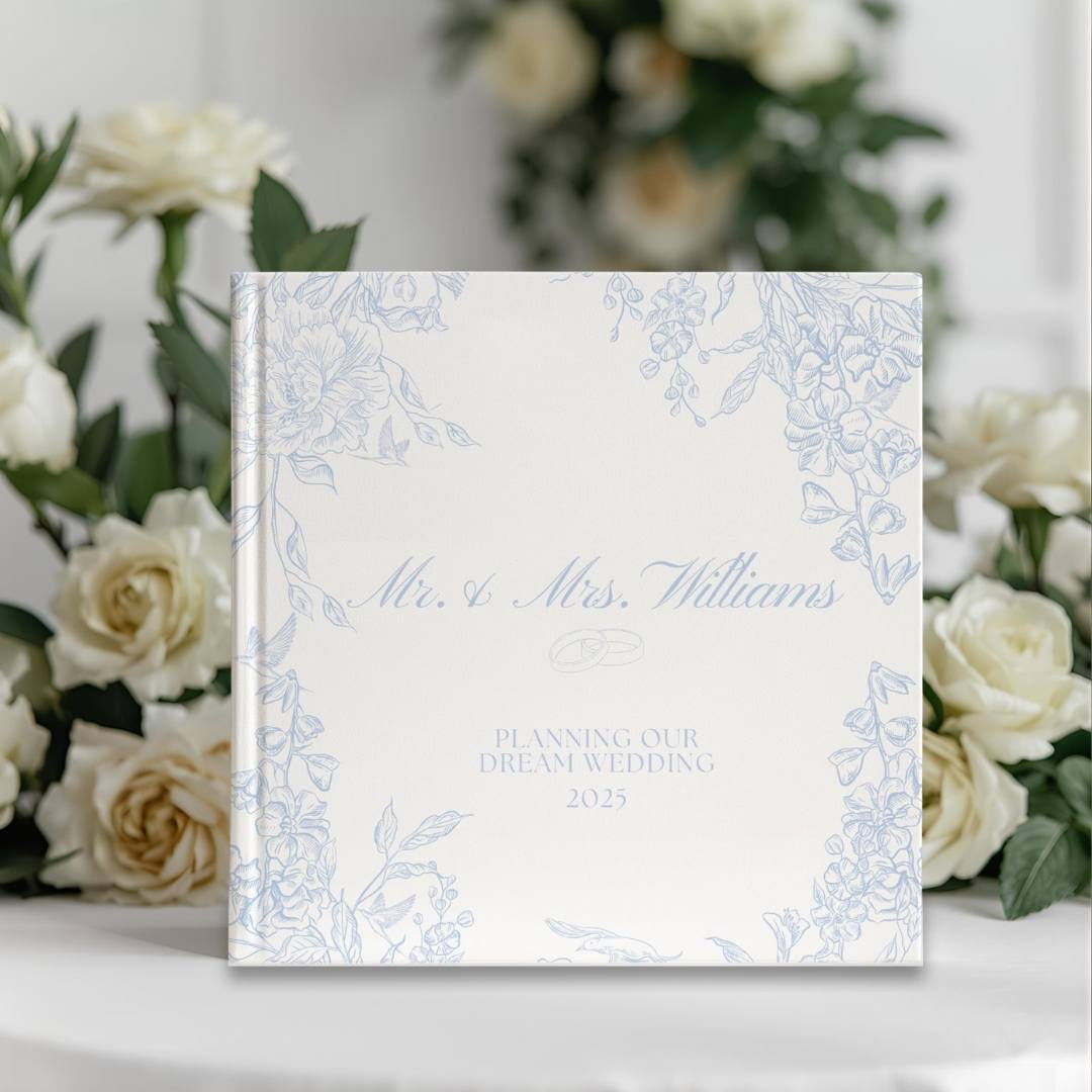 Personalized Wedding Planner Book - Keepsake Wedding Organizer