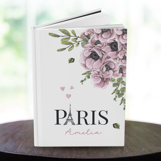 Personalized Paris Travel Journal: Paris Trip Gift