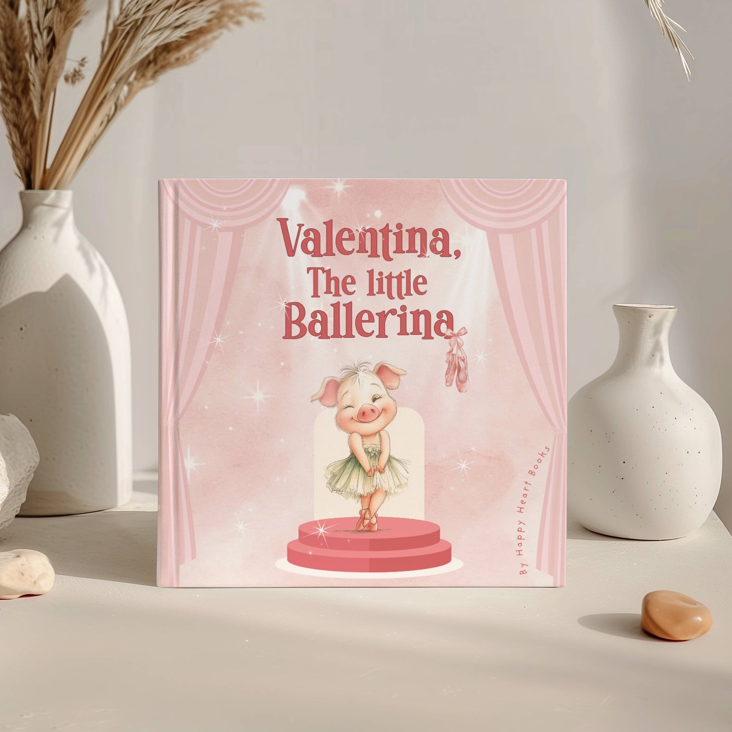 Personalized Ballerina Book For Girls - The Little Pig Who Dreamed to Dance
