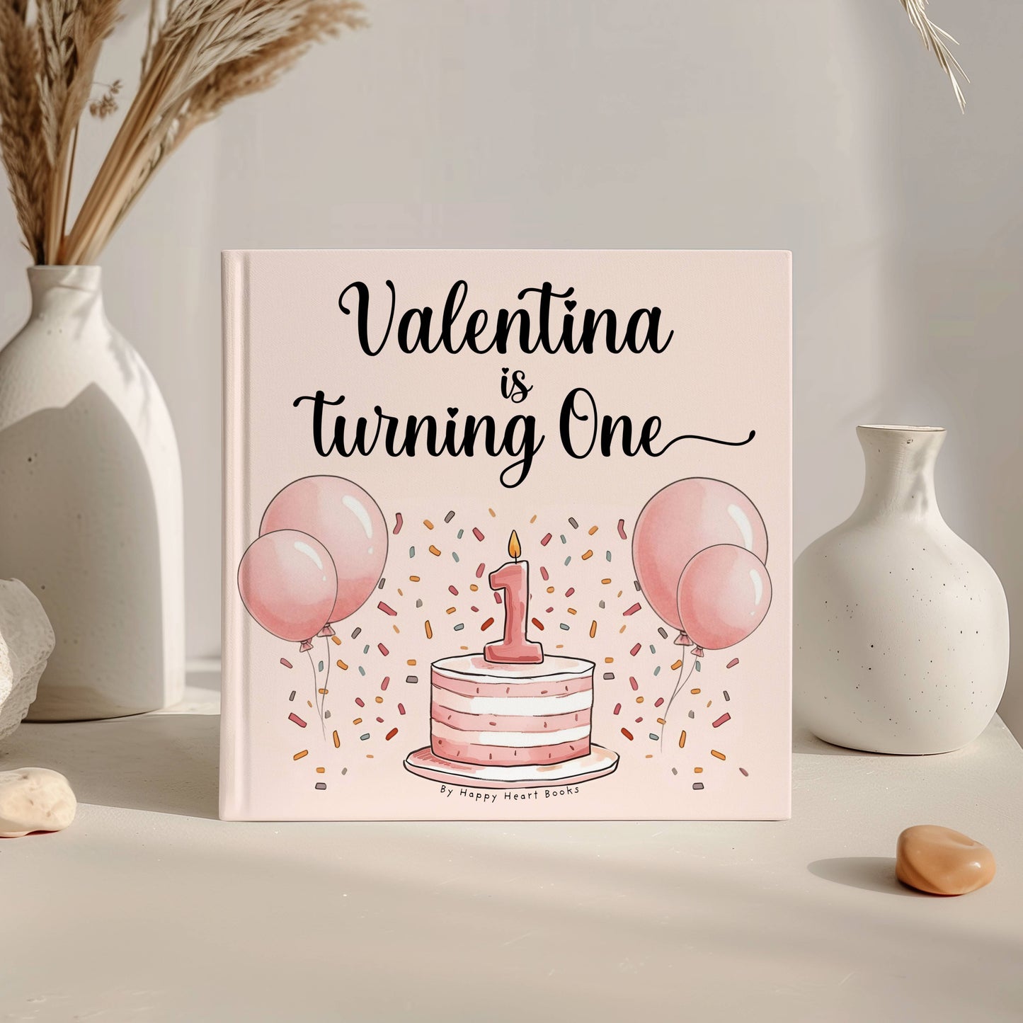 My First Birthday Book - Personalized Baby Book