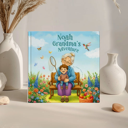 Grandma’s Secret Treasure Box: Personalized Gift from Grandma or Gigi
