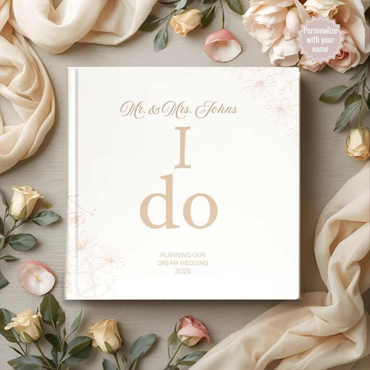 Personalized Wedding Planner Book - Keepsake Wedding Organizer