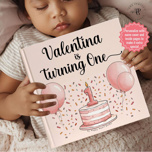 My First Birthday Book - Personalized Baby Book