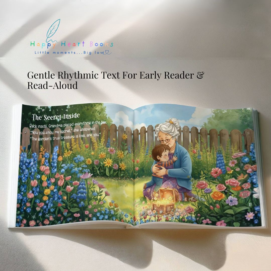 Grandma’s Secret Treasure Box: Personalized Gift from Grandma or Gigi