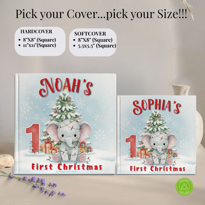 Personalized Baby Christmas Book - My First Christmas Story
