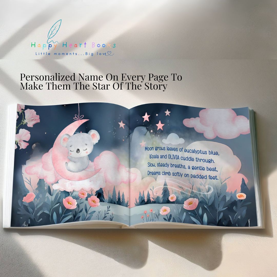 “To the Moon and Back” : Personalized Baby Book