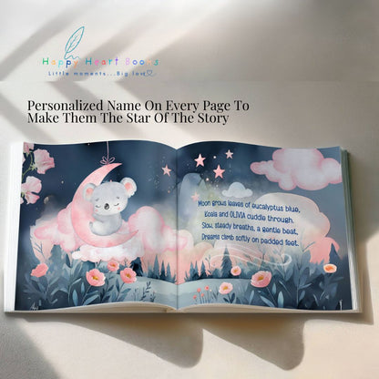 “To the Moon and Back” : Personalized Baby Book