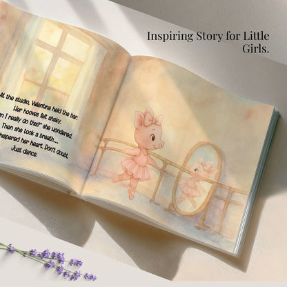 Personalized Ballerina Book For Girls - The Little Pig Who Dreamed to Dance