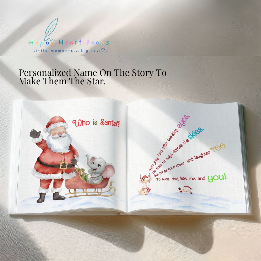 My First Christmas - Personalized Baby Book