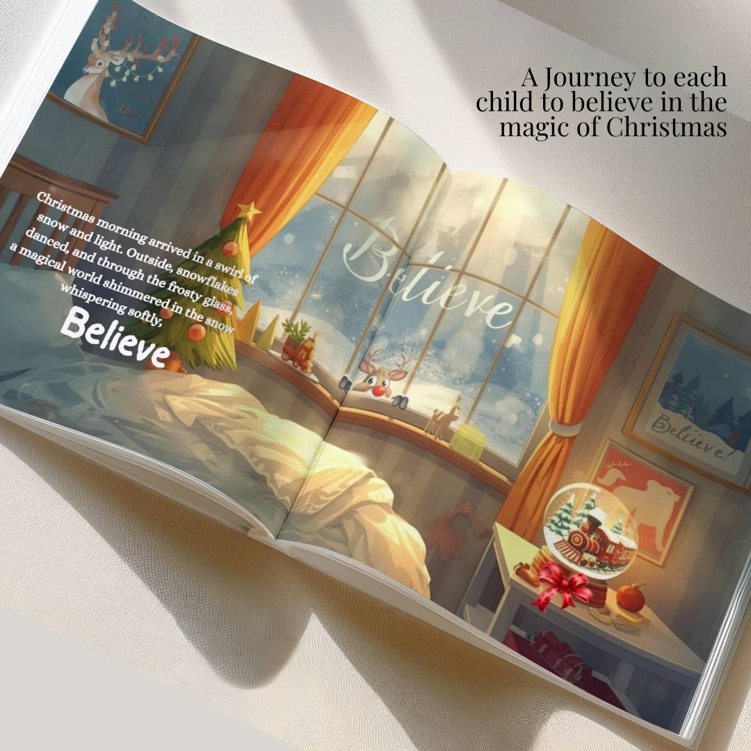 “North Pole Adventure” - Personalized Christmas Book for Kids