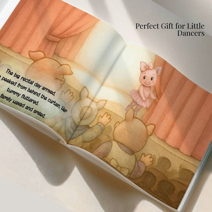 Personalized Ballerina Book For Girls - The Little Pig Who Dreamed to Dance