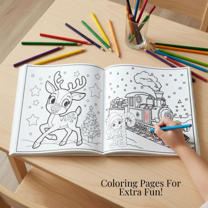 “North Pole Adventure” - Personalized Christmas Book for Kids