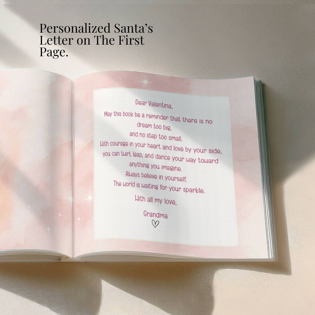 Personalized Ballerina Book For Girls - The Little Pig Who Dreamed to Dance