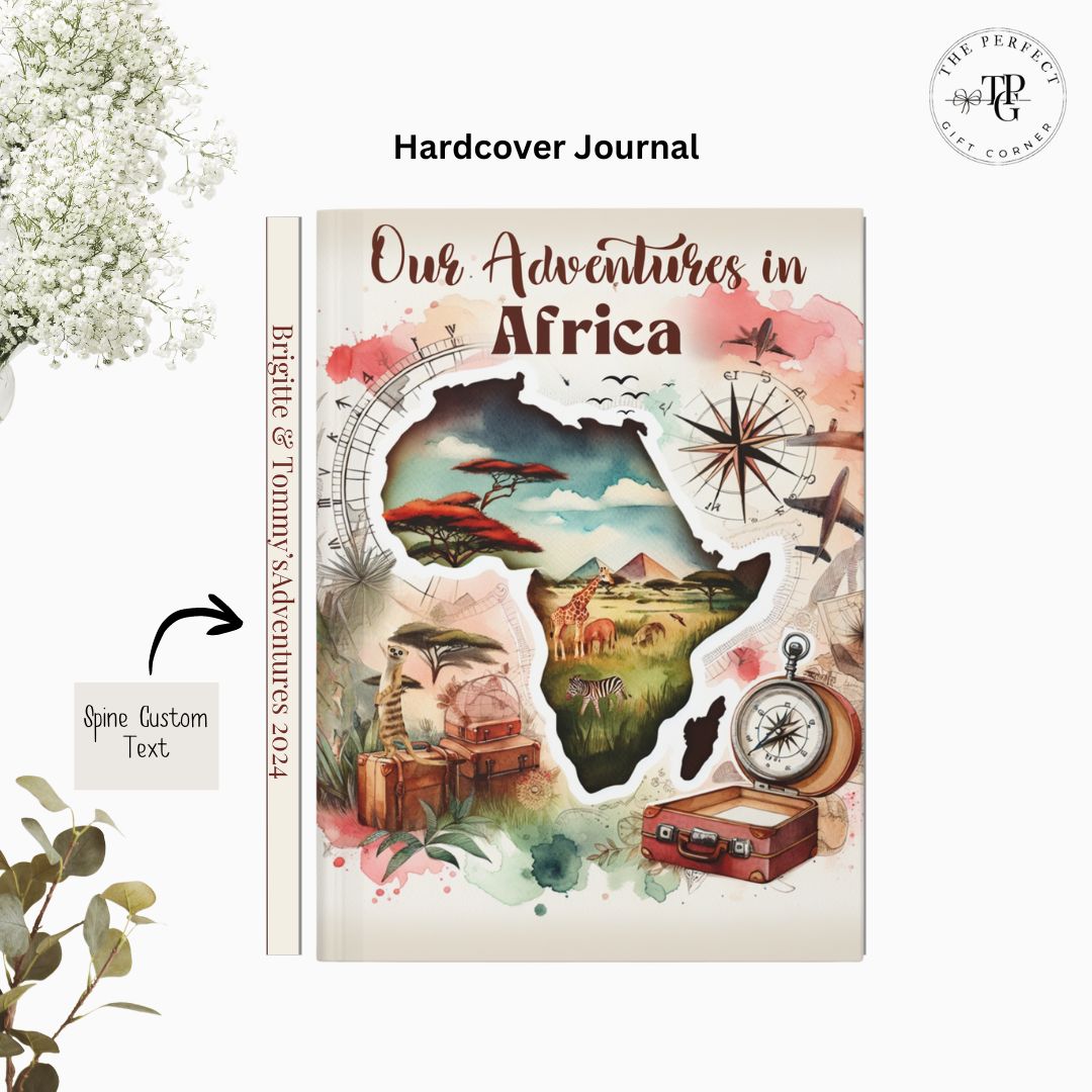 Personalized Africa Travel Journal: Safari Adventure Keepsake