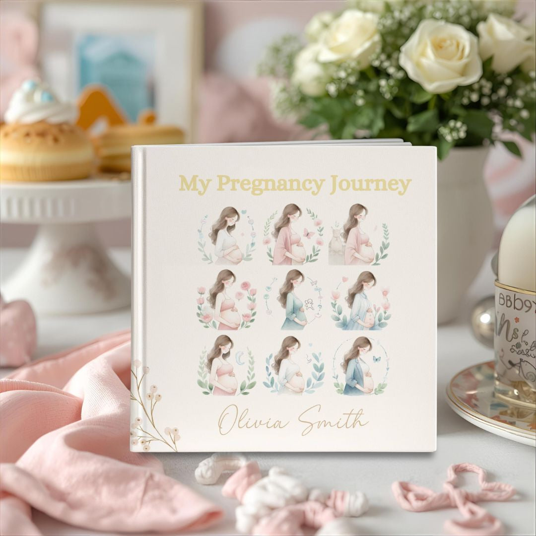 Personalized Pregnancy Journal - Baby Memory Book