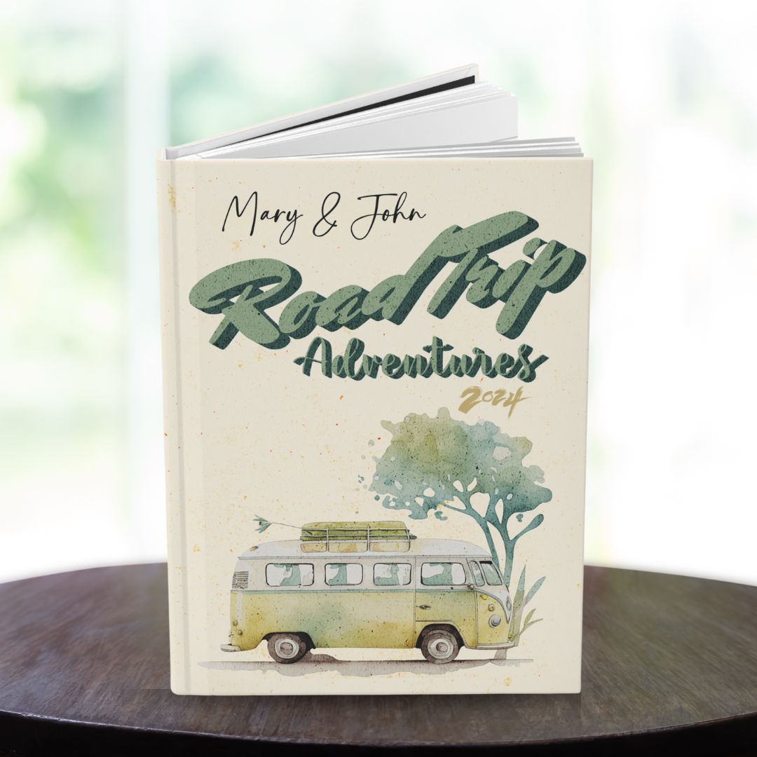 Personalized Road Trip Travel Journal: Adventure Keepsake Book