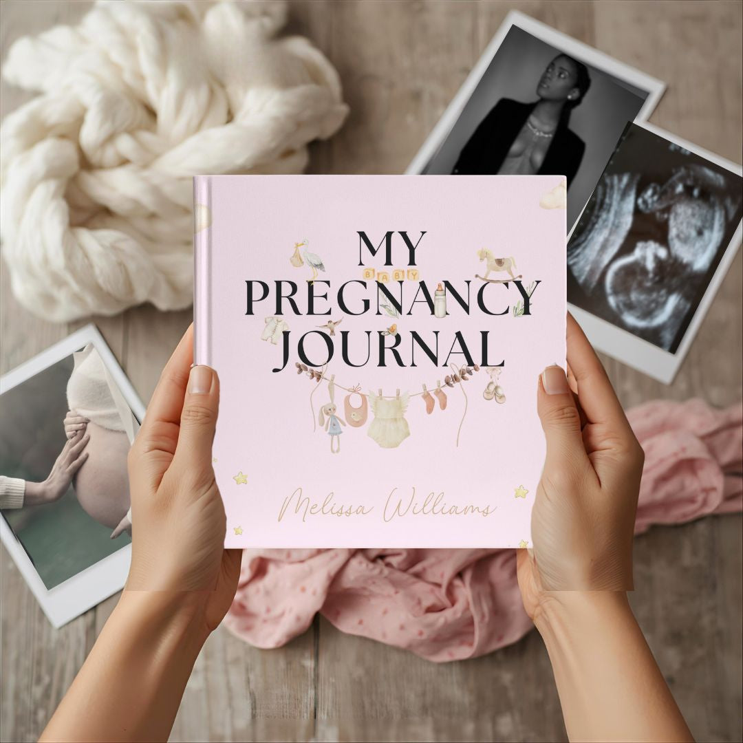 Personalized Pregnancy Journal - Baby Memory Book