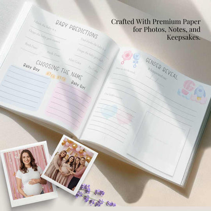 Personalized Baby Shower Guest Book - Baby Shower Gift