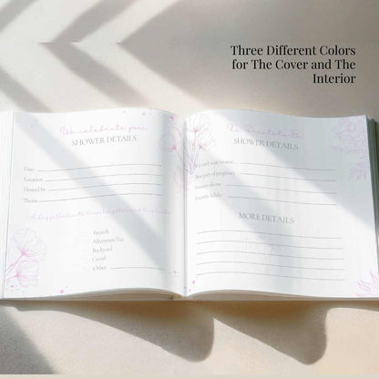 Personalized Baby Shower Guest Book - Baby Shower Gift