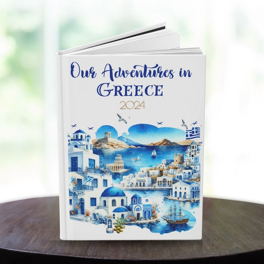 Personalized Greece Travel Journal: Greece Vacation Adventures Keepsake