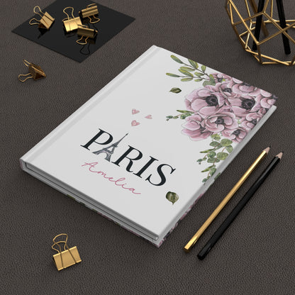 Personalized Paris Travel Journal: Paris Trip Gift