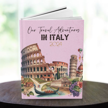 Personalized Italy Travel Journal: Vacation Keepsake Notebook