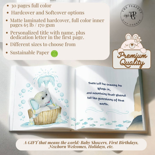 Personalized Baby Book With Name: Custom Gift for Baby