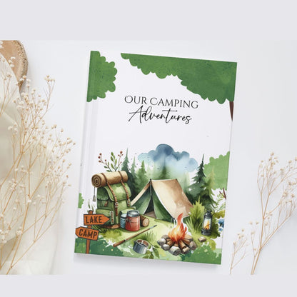 Personalized Camping Travel Journal: Adventure Keepsake Book