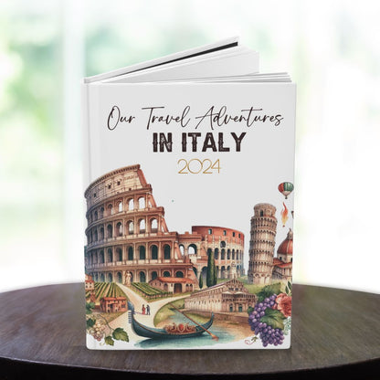 Personalized Italy Travel Journal: Vacation Keepsake Notebook