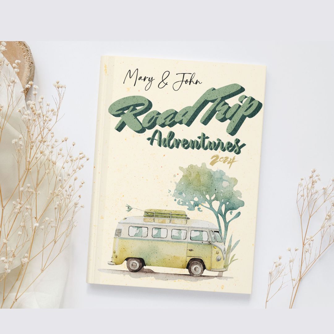 Personalized Road Trip Travel Journal: Adventure Keepsake Book