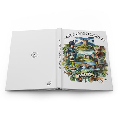 Personalized Scotland Travel Journal: Vacation Keepsake Notebook