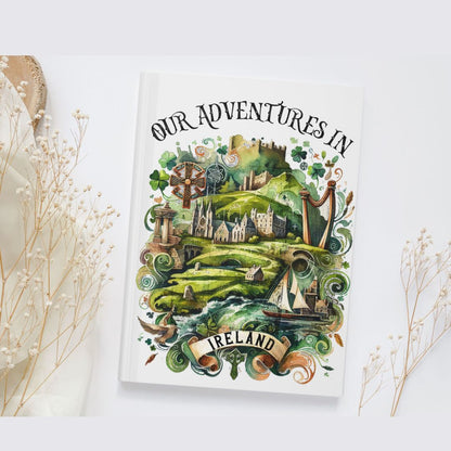 Personalized Ireland Travel Journal: Vacation Keepsake Notebook