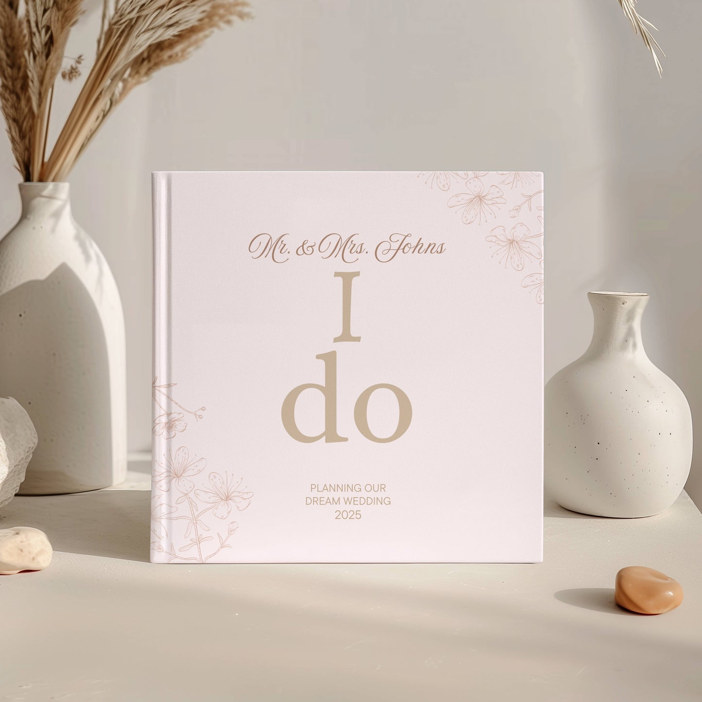 Personalized Wedding Planner Book - Keepsake Wedding Organizer
