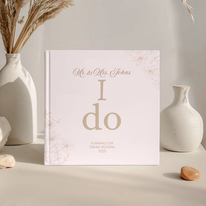 Personalized Wedding Planner Book - Keepsake Wedding Organizer