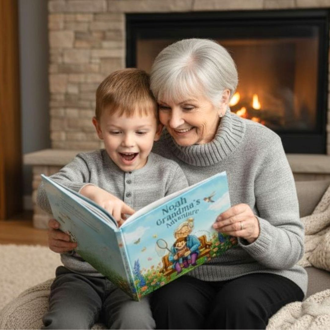 Grandma’s Secret Treasure Box: Personalized Gift from Grandma or Gigi