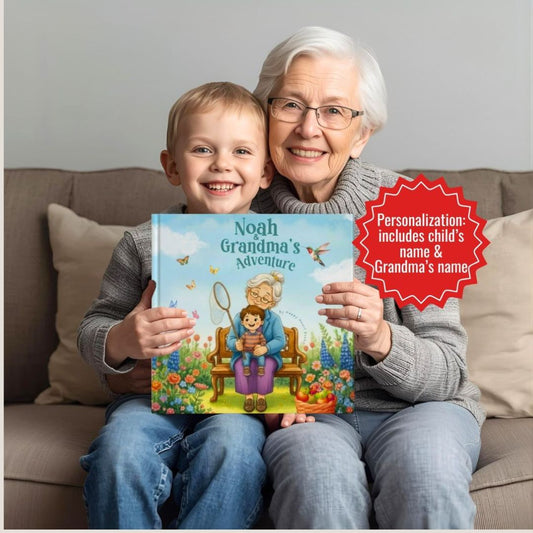 Grandma’s Secret Treasure Box: Personalized Gift from Grandma or Gigi