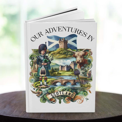 Personalized Scotland Travel Journal: Vacation Keepsake Notebook