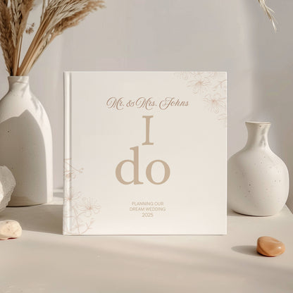 Personalized Wedding Planner Book - Keepsake Wedding Organizer