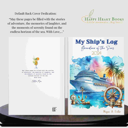 Personalized Cruise Journal — Custom Ship Name & Year