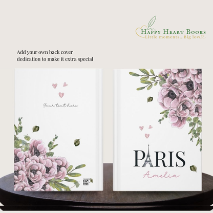Personalized Paris Travel Journal: Paris Trip Gift