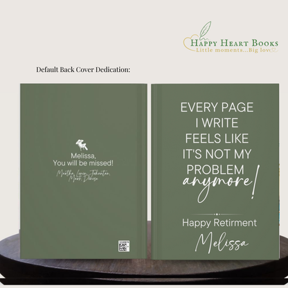 Personalized Retirement Journal - New Beginning Journal