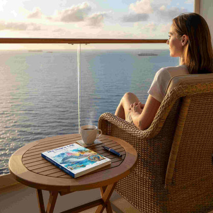 Personalized Cruise Journal — Custom Ship Name & Year