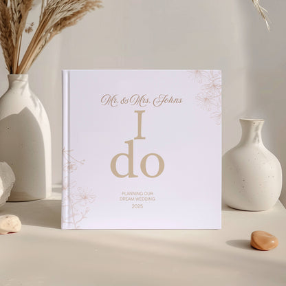 Personalized Wedding Planner Book - Keepsake Wedding Organizer