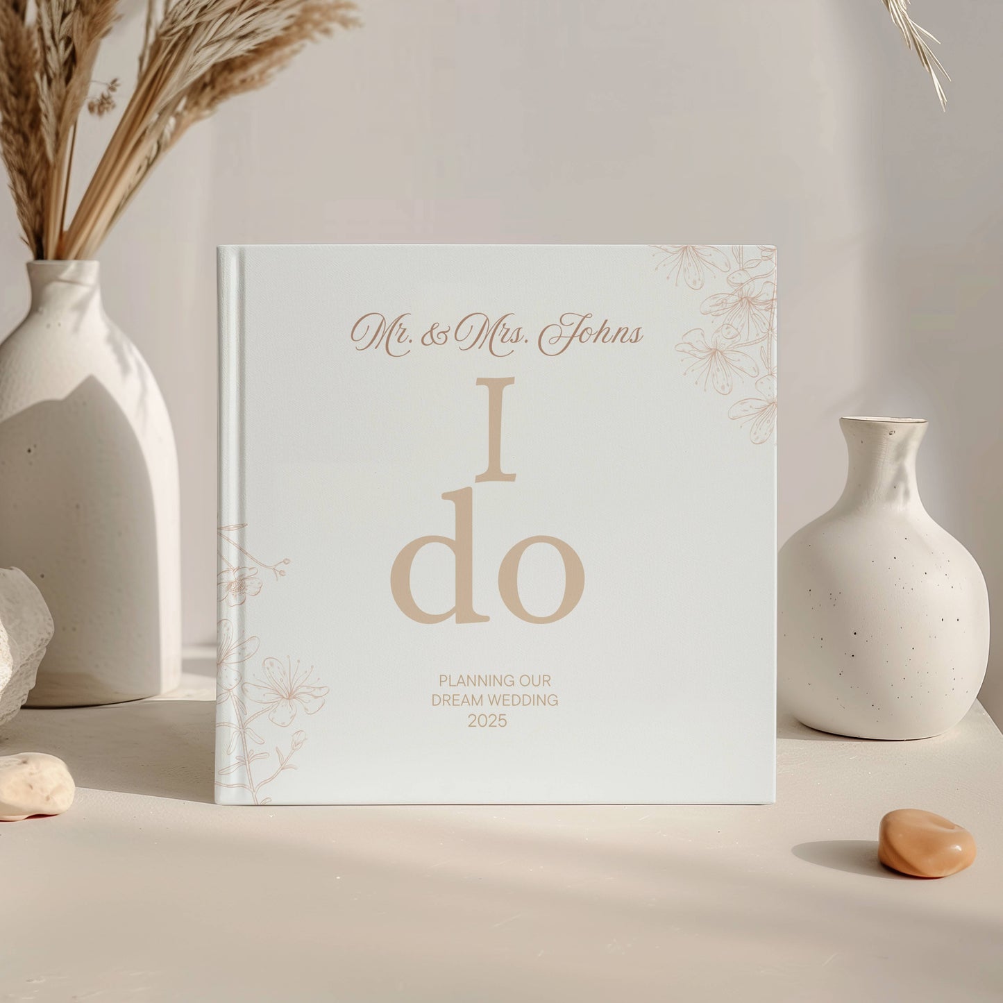 Personalized Wedding Planner Book - Keepsake Wedding Organizer