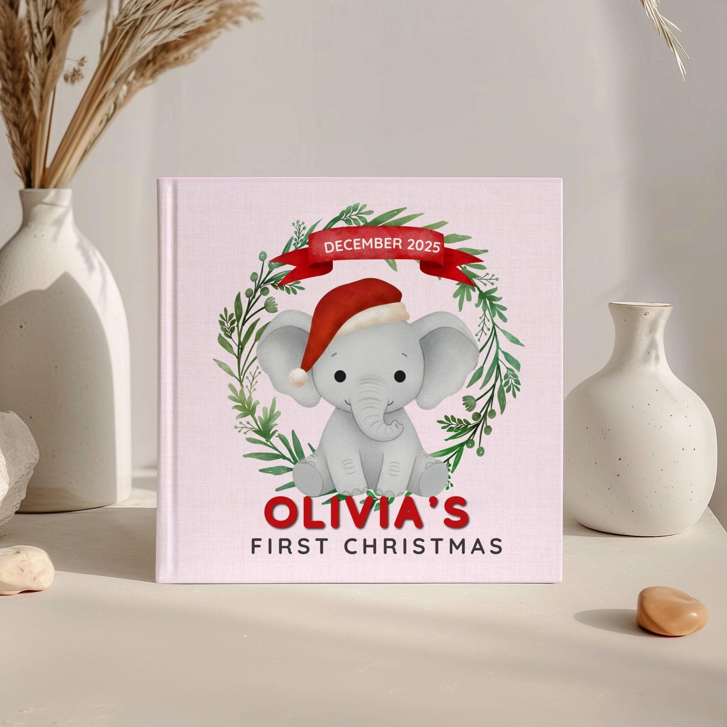 My First Christmas - Personalized Baby Book