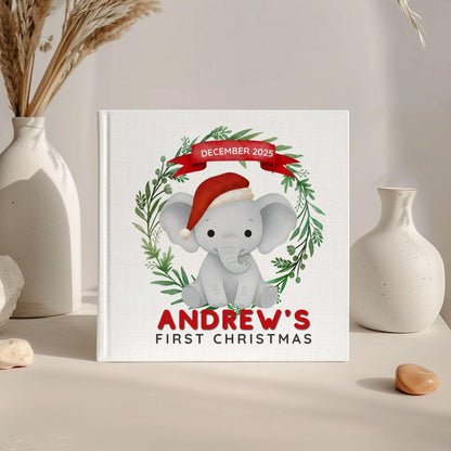 My First Christmas - Personalized Baby Book