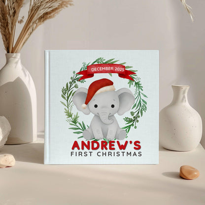 My First Christmas - Personalized Baby Book