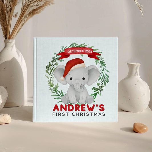 My First Christmas - Personalized Baby Book