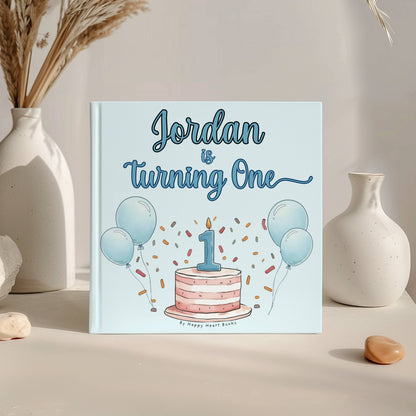 My First Birthday Book - Personalized Baby Book