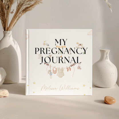 Personalized Pregnancy Journal - Baby Memory Book